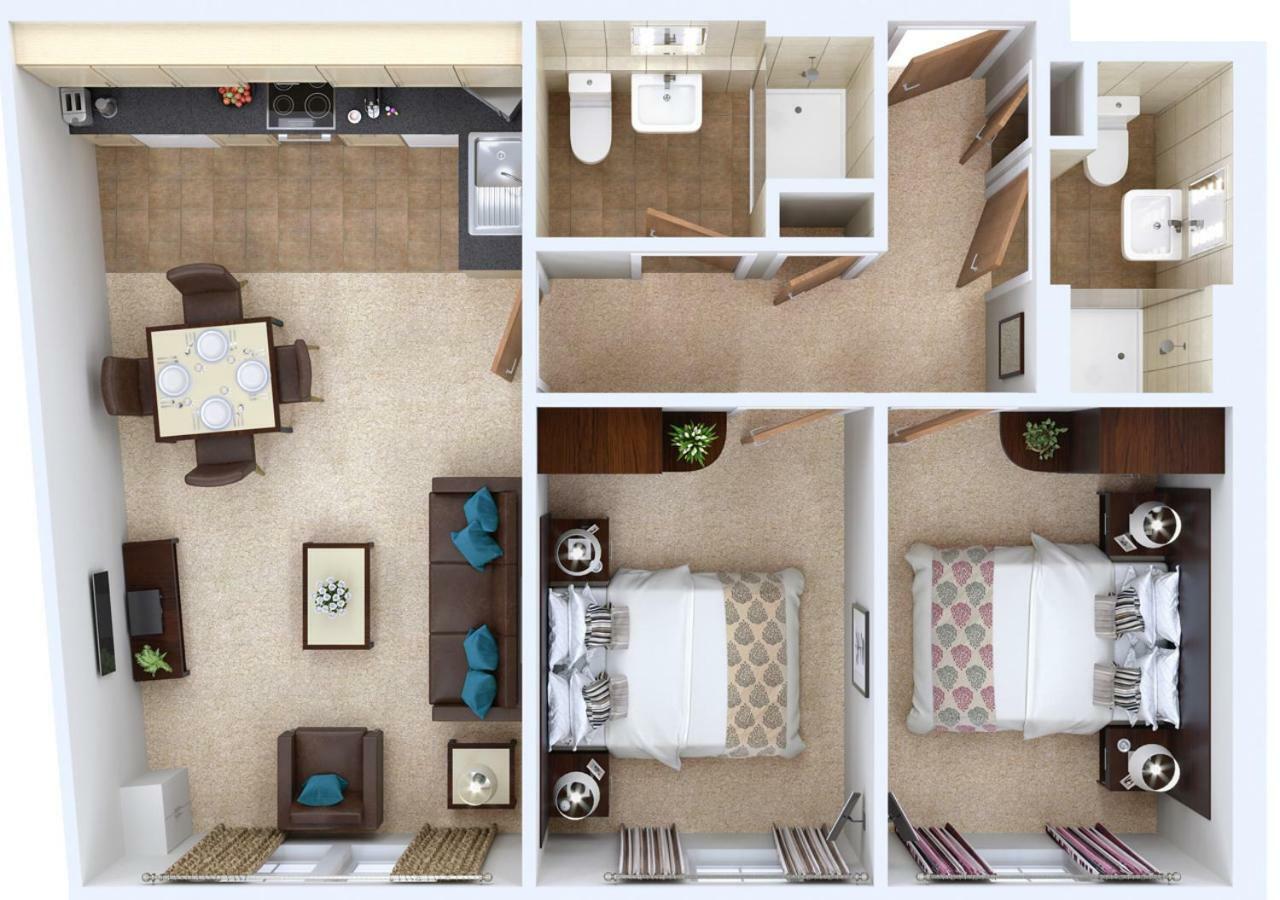 Fountain Court Apartments - Grove Executive EDI Eksteriør bilde
