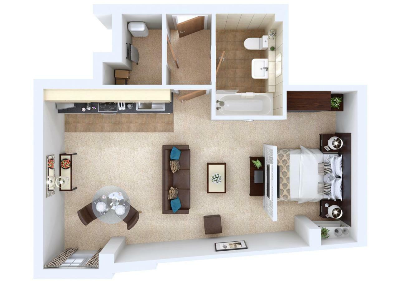 Fountain Court Apartments - Grove Executive EDI Eksteriør bilde
